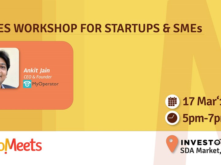 Sales Workshop for Startups & SMEs